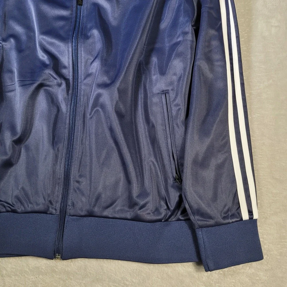Adidas Oasis Firebird Track Jacket Mens XL Navy Blue Live 25 Reunion KT3456